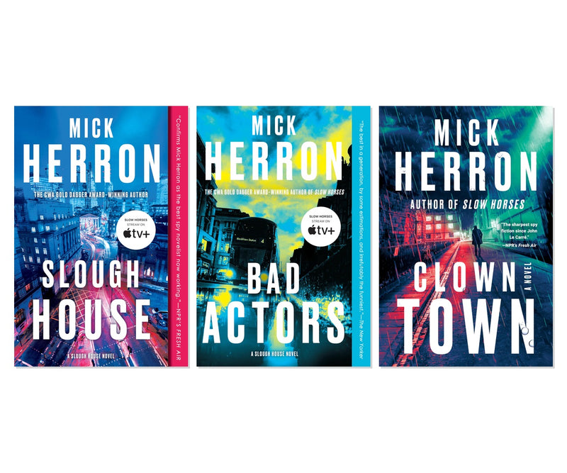 Latest Slough House Adventures 3-Book Complete Bundle Set - Mick Herron