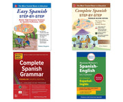 Complete Spanish Mastery 4-Book Learning Collection