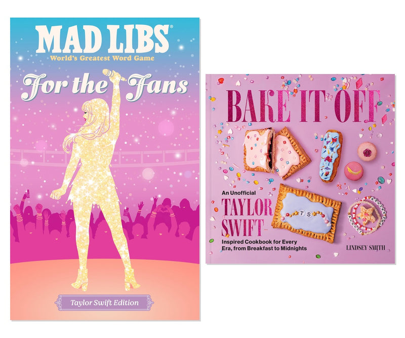 Taylor Swift Fan Collection 2-Book Bundle: Mad Libs & Baking Cookbook