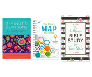 Teen Girls Faith Study 3-Book Collection - Devotions & Prayer Journal
