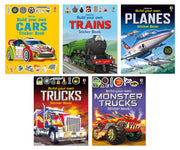 Transportation Build Your Own Sticker Collection 5-Book Bundle