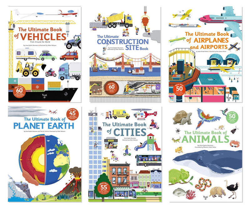 Ultimate Learning Adventures 6-Book Interactive Collection