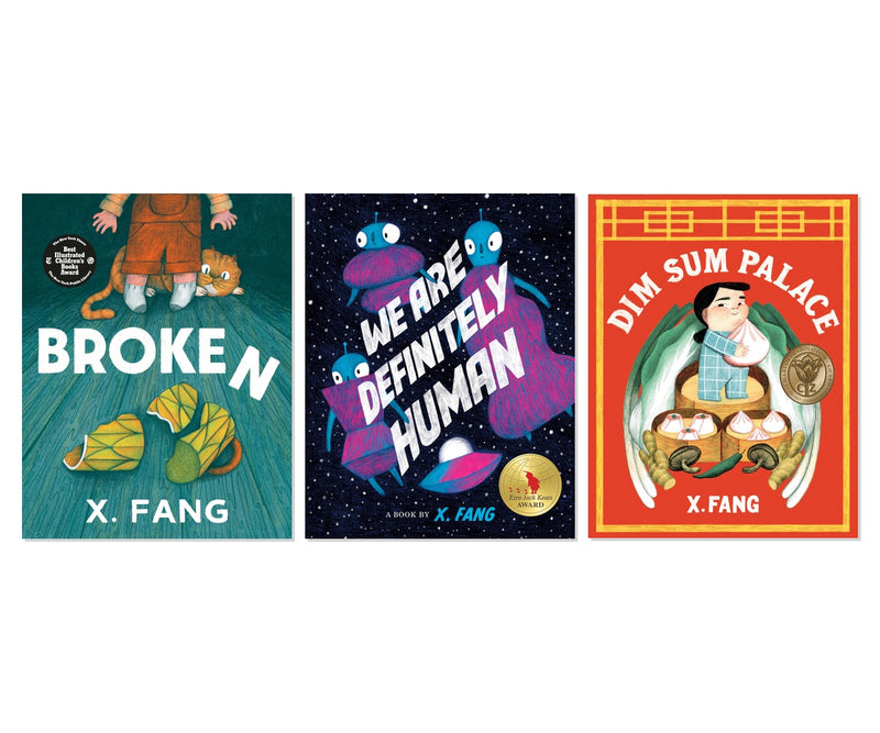 X. Fang Award-Winning Picture Books 3-Book Collection