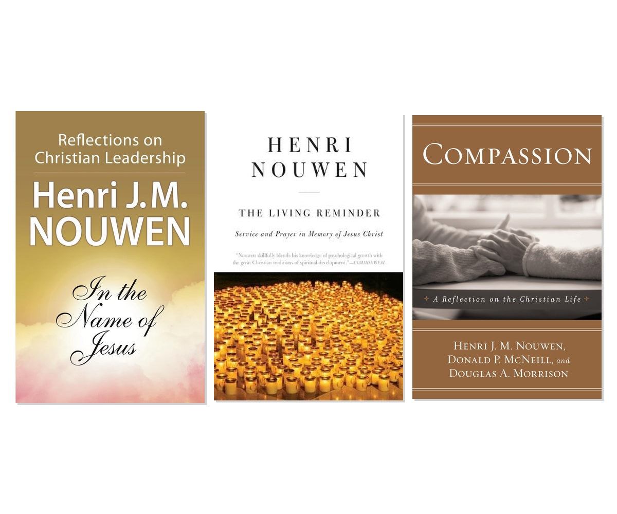 Leadership & Service: Nouwen for Ministry 3-Book Complete Bundle Set