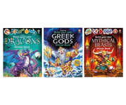 Mythical Creatures Sticker Adventure Pack - 3-Book Complete Bundle Set