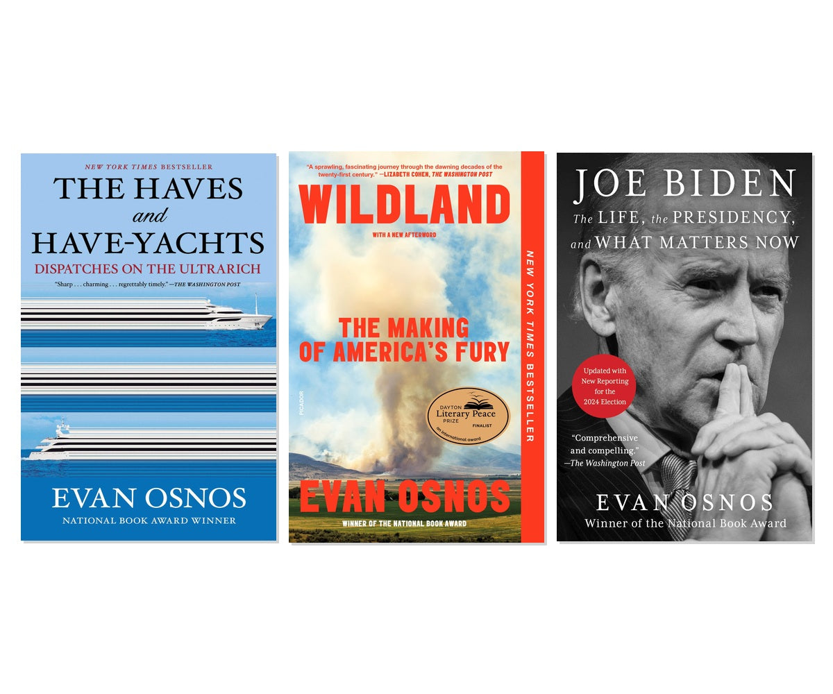 Evan Osnos America in Crisis 3-Book Collection: Political Commentary Bundle