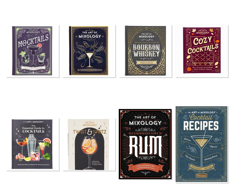 Art of Mixology Complete 8-Book Collection - Cocktails & Mocktails