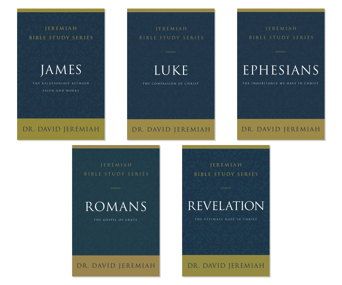 David Jeremiah Bible Study 5-Book Collection - New Testament Guides