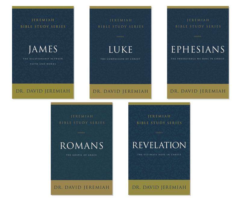 David Jeremiah Bible Study 5-Book Collection - New Testament Guides