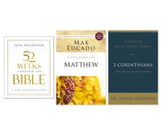 Complete Bible Study Starter Kit: 3-Book Complete Bundle Set