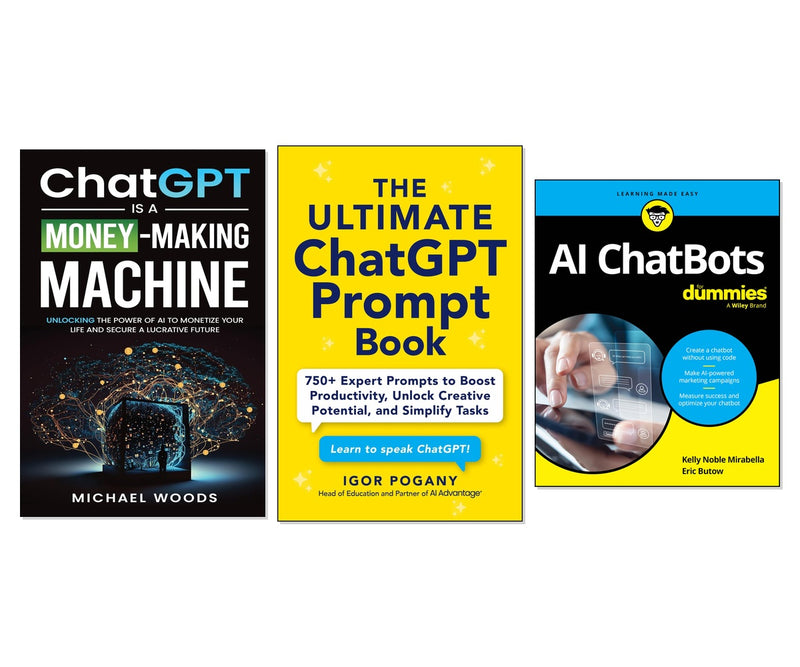 ChatGPT Mastery Toolkit 3-Book Complete Bundle Set