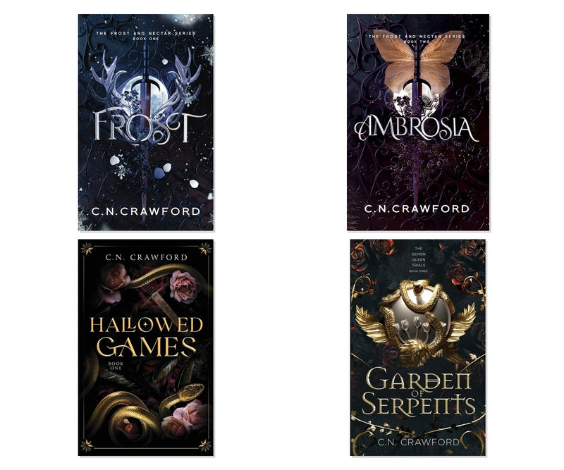 C.N. Crawford Dark Fantasy Romance 4-Book Collection - Paranormal Fiction