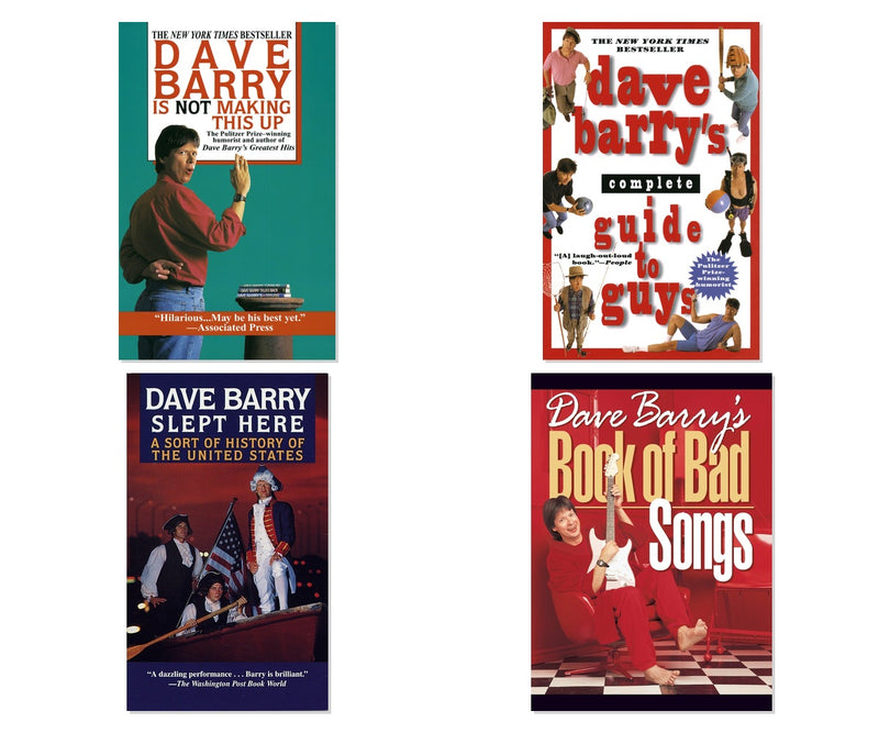 Dave Barry's Greatest Hits Starter Pack - 4-Book Complete Bundle Set