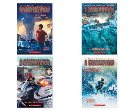 I Survived Natural Disasters 4-Book Collection - Historical Fiction Bundle, Paperback