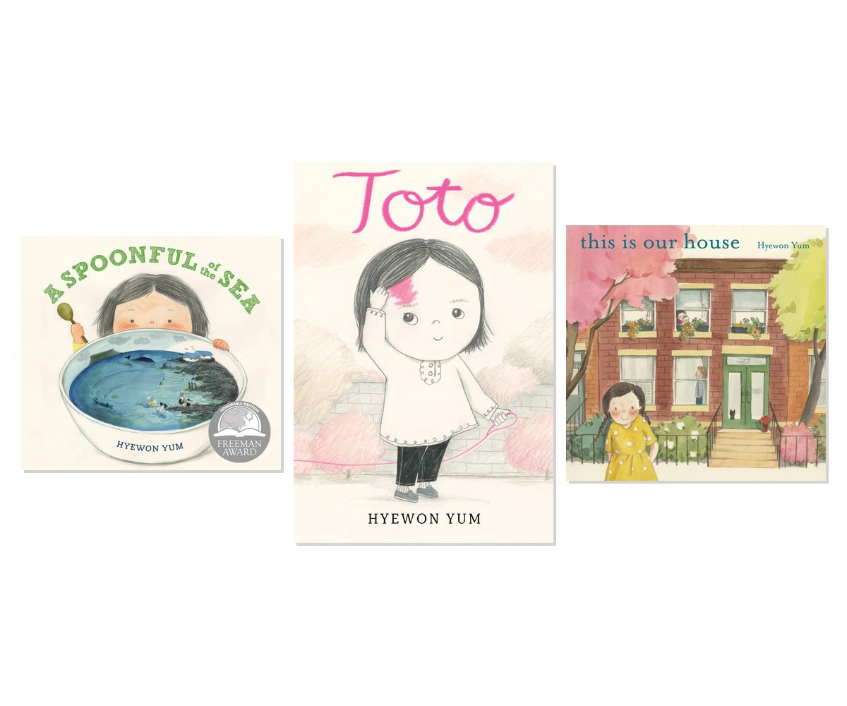 Hyewon Yum Picture Book 3-Book Collection - Award-Winning Stories
