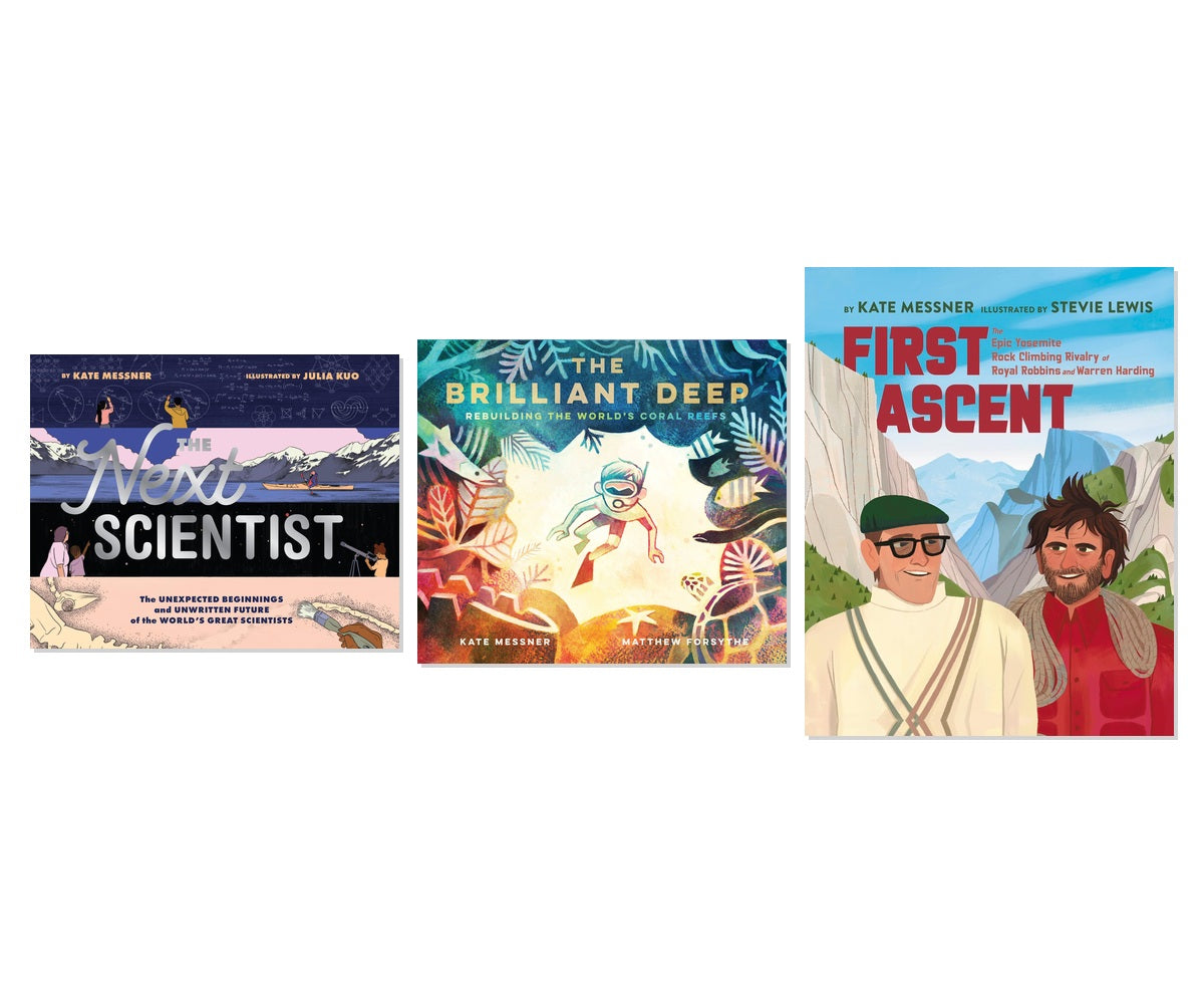 Kate Messner STEM Adventures 3-Book Complete Bundle Set