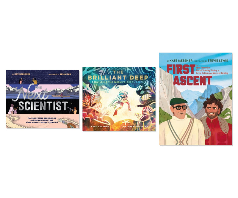 Kate Messner STEM Adventures 3-Book Complete Bundle Set