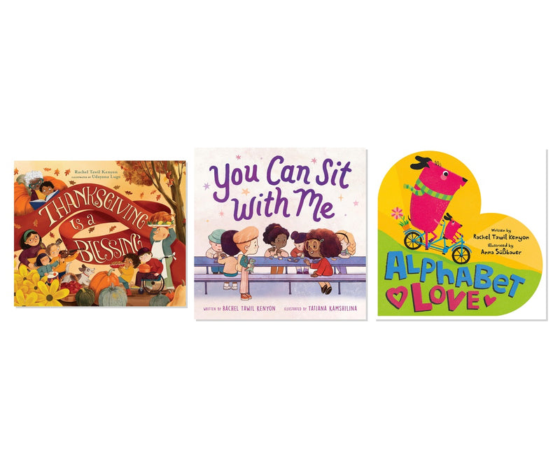 Rachel Tawil Kenyon 3-Book Complete Collection - Picture Books Bundle