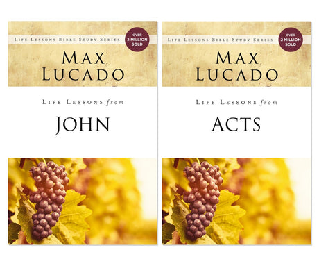 Max Lucado Life Lessons Bible Study 2-Book Collection, Paperback