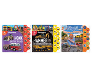 Little Builders Vehicle Sound Set - 3-Book Complete Bundle Set