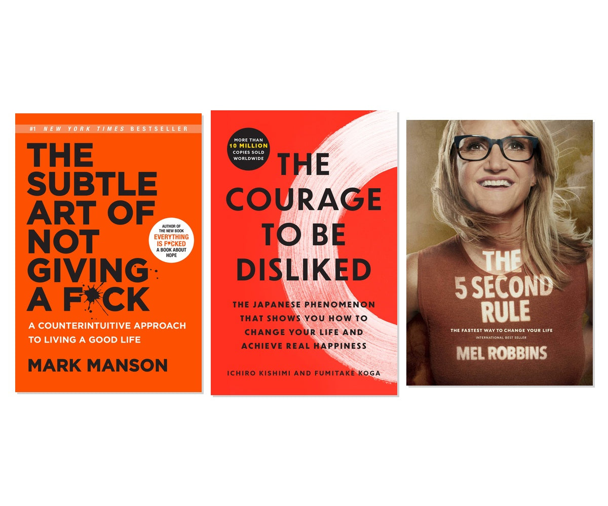 No F*cks Given Life 3-Book Self-Help Collection - Mark Manson & More