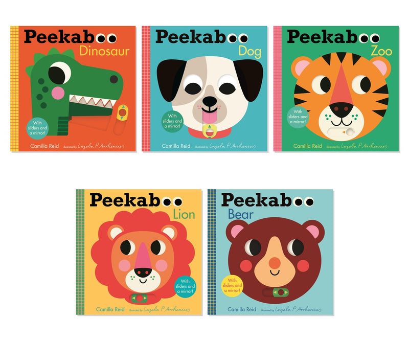 Peekaboo Animal Adventures 5-Book Interactive Board Book Collection