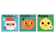 Interactive Peekaboo Holiday & Seasons 3-Book Collection for Babies