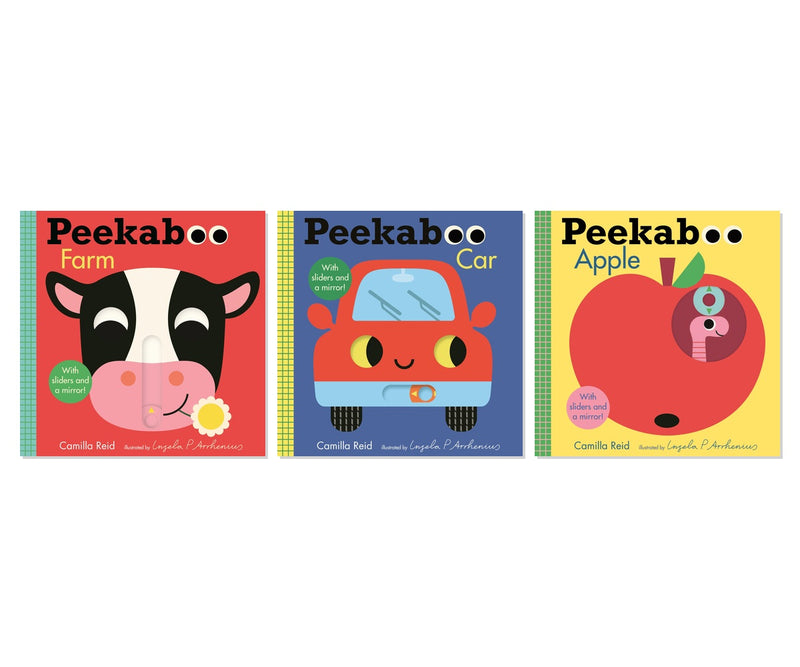 Interactive Peekaboo Adventures 3-Book Bundle for Babies & Toddlers