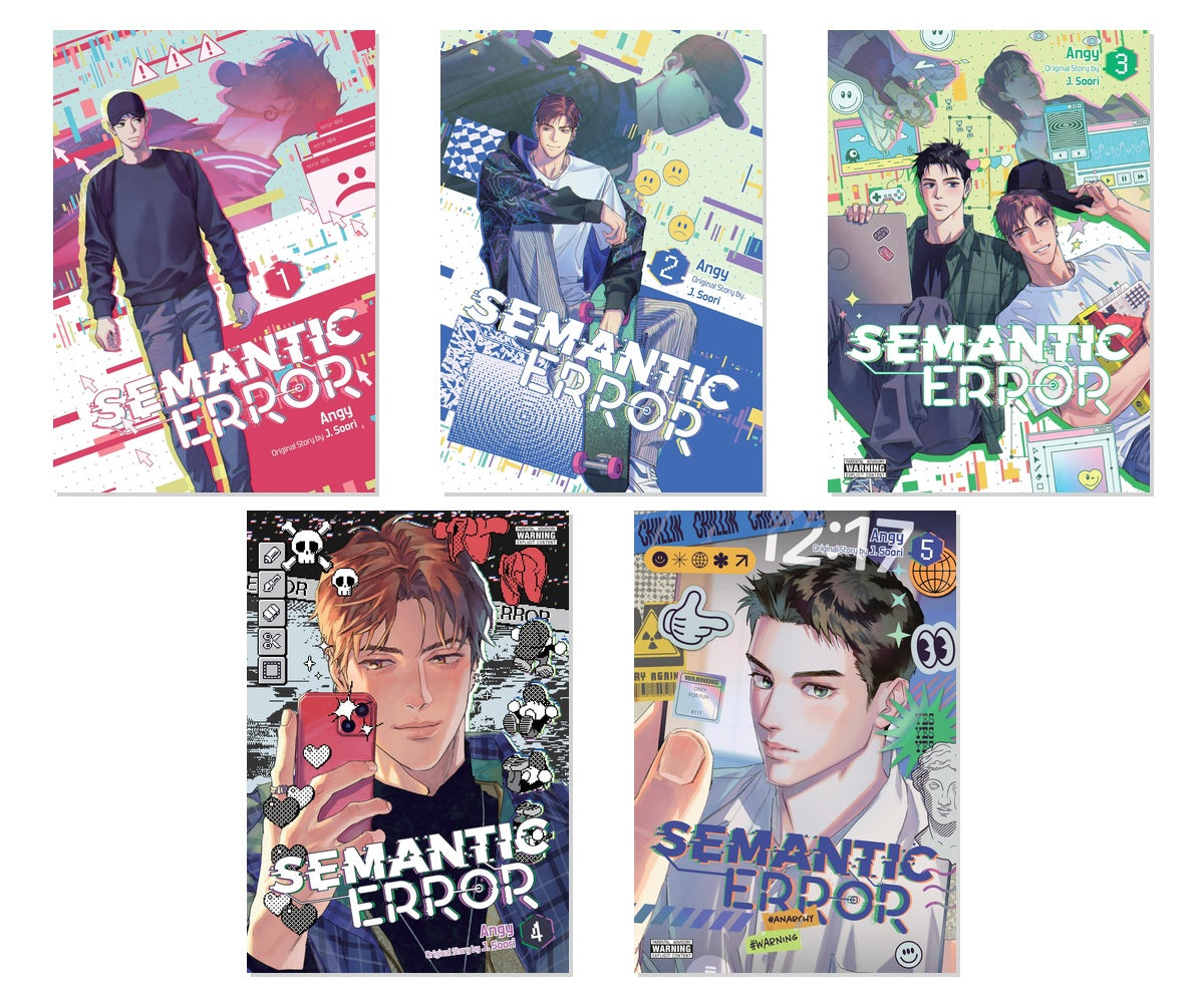 Semantic Error Complete Comic Series Vol. 1-5 5-Book Manhwa Bundle Set