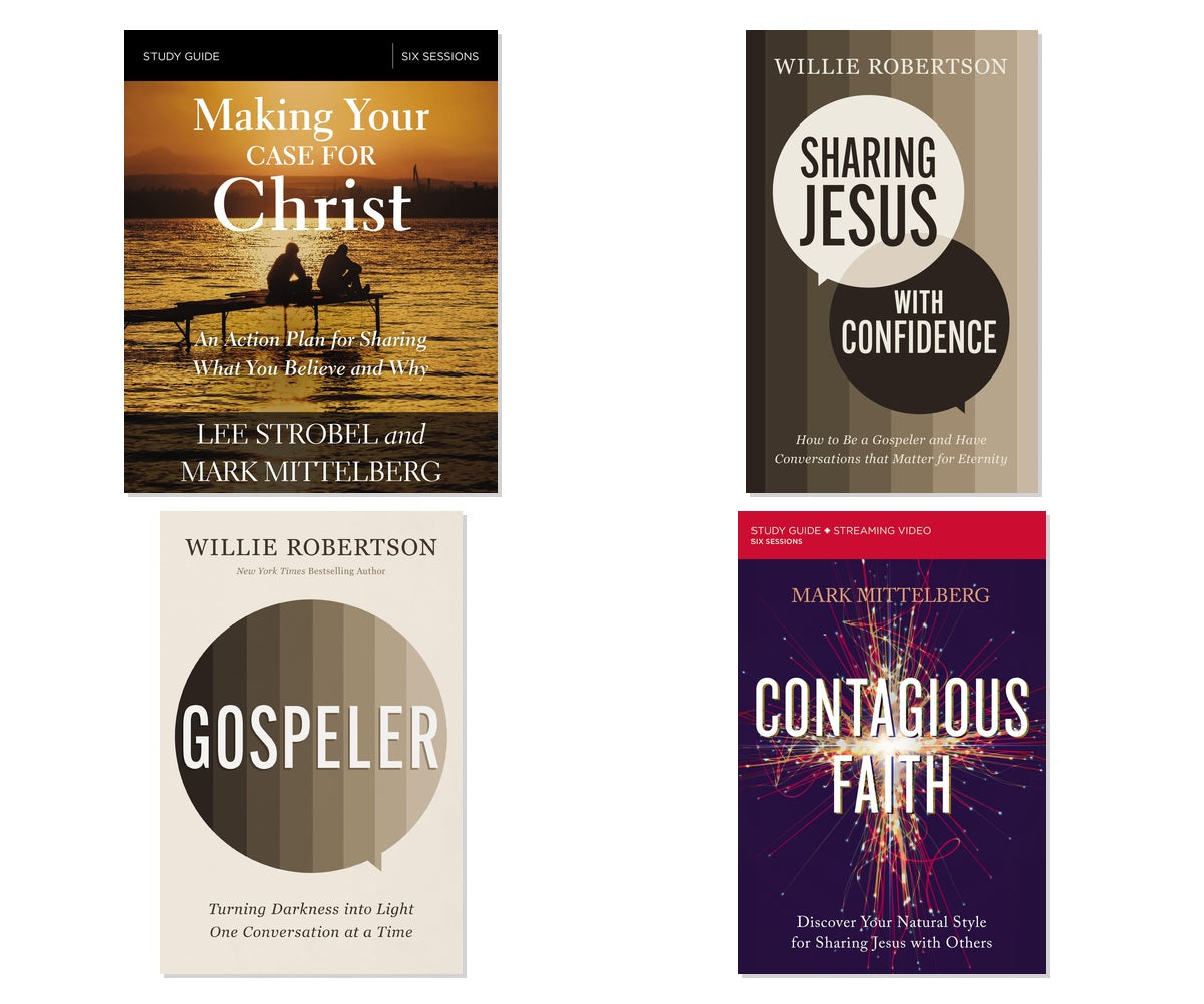 Share Your Faith Collection 4-Book Bundle - Evangelism & Christian Living