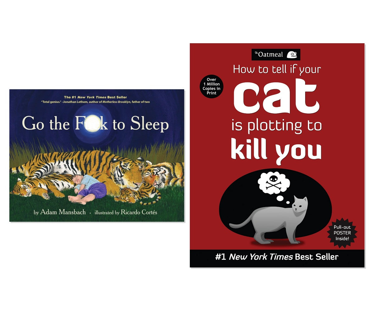 Funny Adult Humor Books for Stress Relief 2-Book Collection