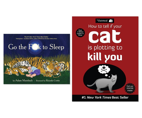Funny Adult Humor Books for Stress Relief 2-Book Collection, Hardcover