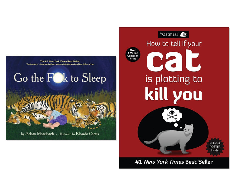 Funny Adult Humor Books for Stress Relief 2-Book Collection