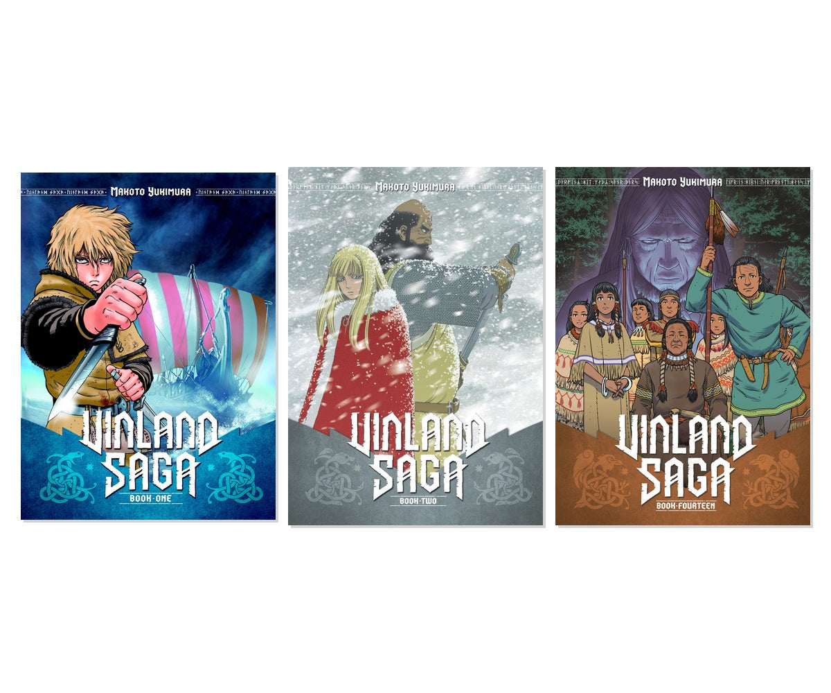 Vinland Saga Historical Manga 3-Book Collection - Epic Viking Adventure