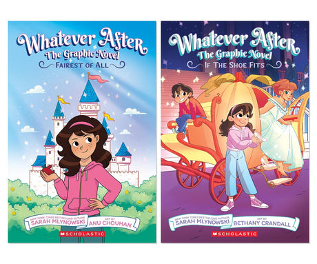 Whatever After Graphic Novel Set Vol. 1-2 2-Book Bundle Collection, Hardcover