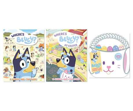 Bluey Search & Find Adventure Pack: 3-Book Complete Bundle Set, Paperback