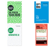 Harvard Business Review AI Power Pack: 4-Book Complete Bundle Set