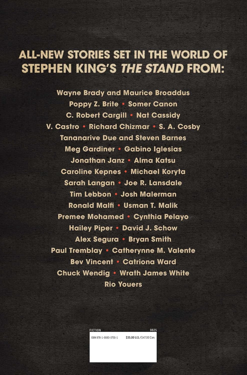 The End of the World as We Know It: New Tales of Stephen King's the Stand -- Christopher Golden, Hardcover