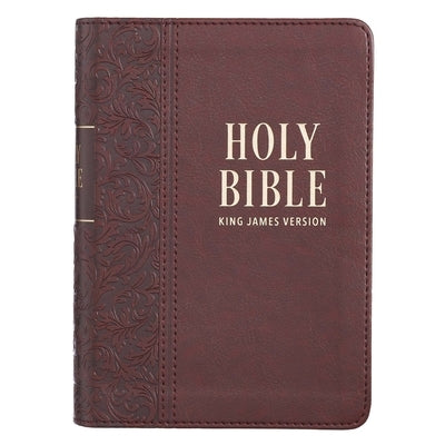 KJV Compact Large Print LL Brown by