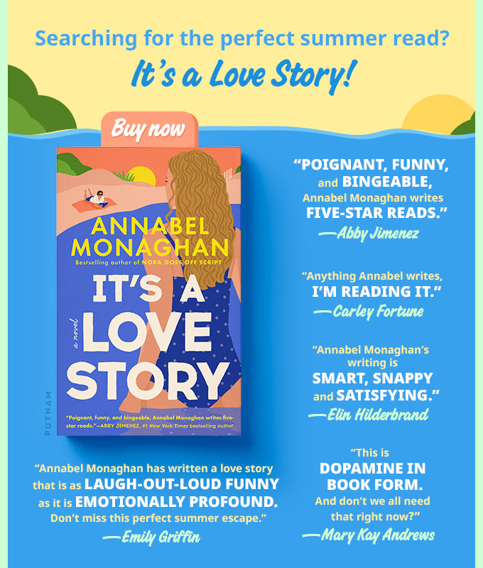 It's a Love Story -- Annabel Monaghan, Paperback